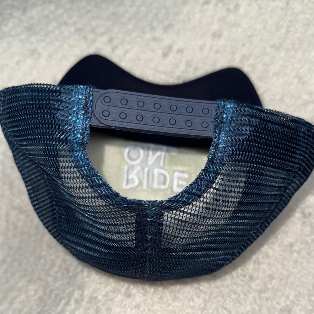 SoulCycle Blue and Yellow Trucker Hat - Picture 4 of 6
